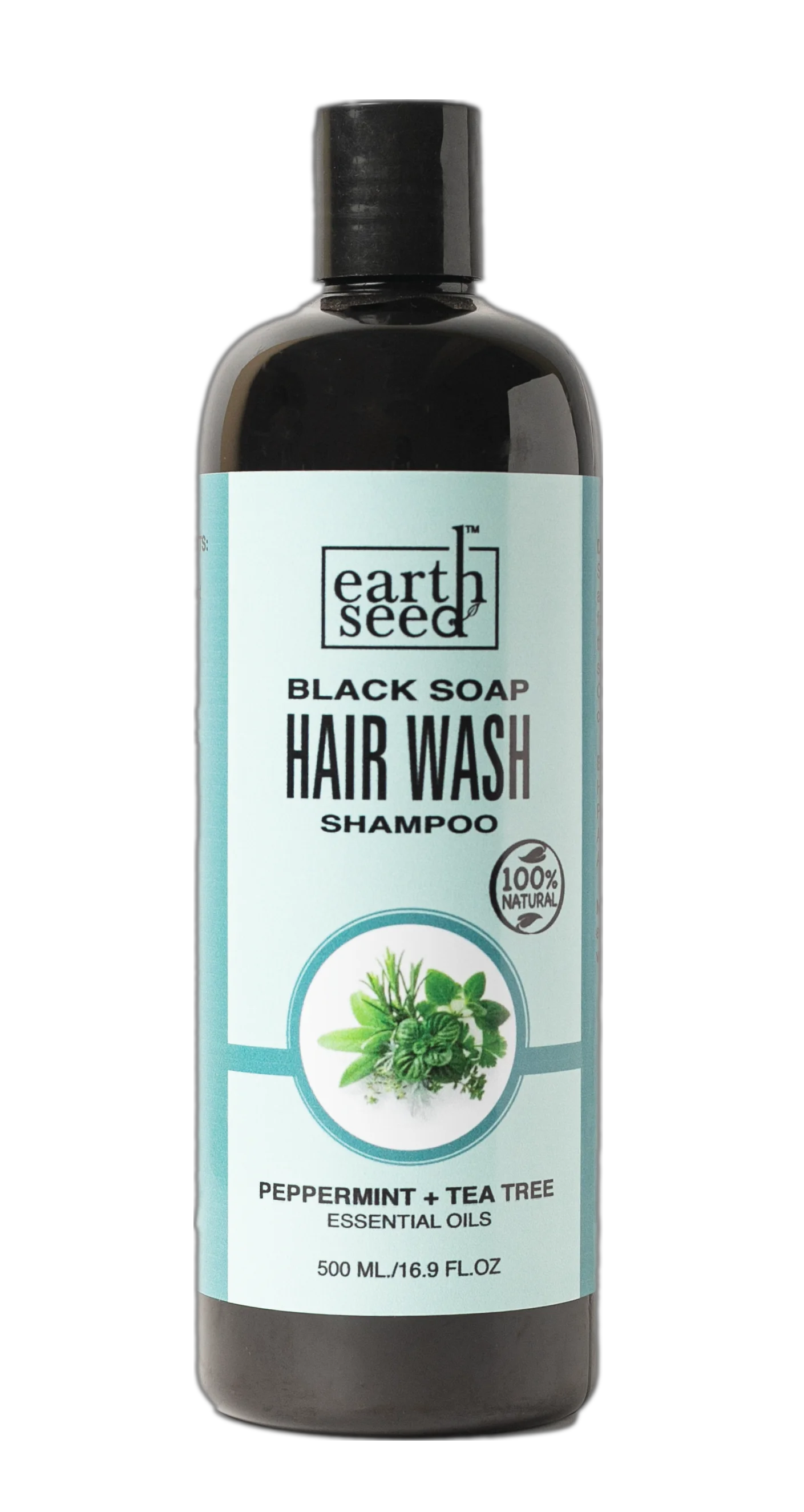 African Black Soap - Hair Wash Shampoo | Earth Seed